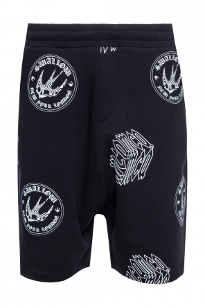 Logo-printed sweat shorts, zdjęcie 1 Logo-printed sweat shorts od McQ Alexander McQueen